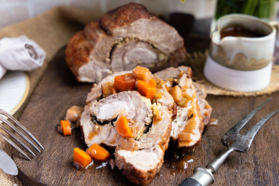 Omas Schweinerollbraten aus dem Backofen