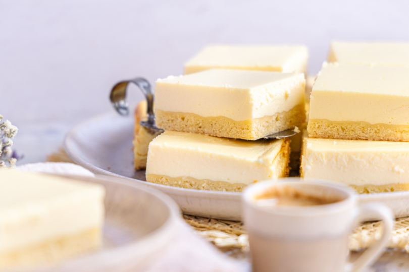 Käsekuchen vom Blech nach Omas Rezept