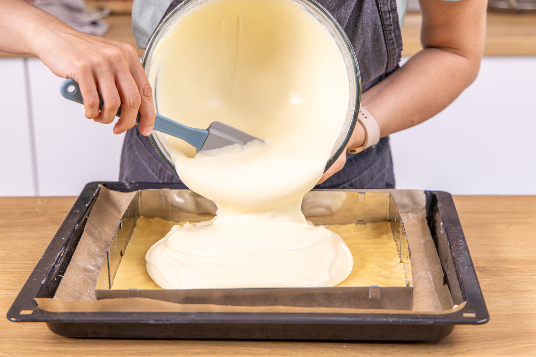 omas käsekuchen vom blech chefkoch