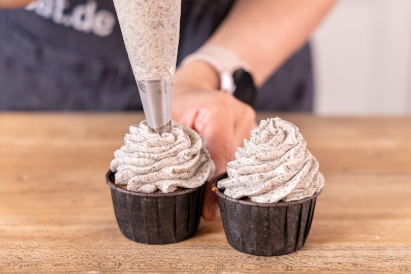 Frosting aufspritzen