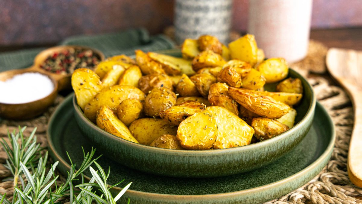 Rosmarinkartoffeln aus der Heißluftfritteuse