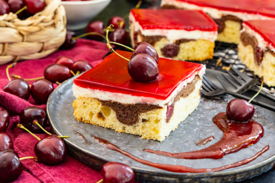 Rotkäppchen-Kuchen vom Blech