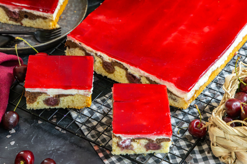 Rotkäppchen-Kuchen vom Blech
