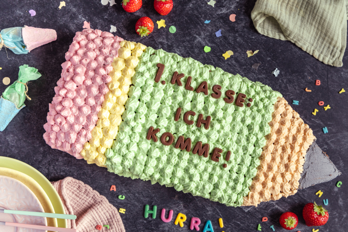 Stiftkuchen zur Einschulung backen