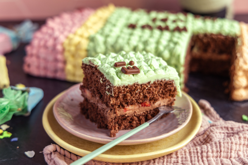 Kuchenstück vom Stiftkuchen