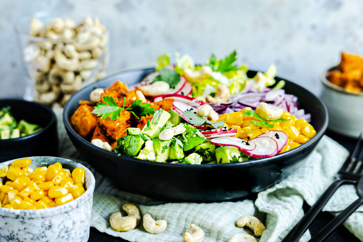 Süßkartoffel Bowl