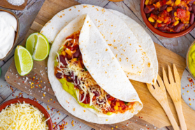 Vegetarische Fajitas
