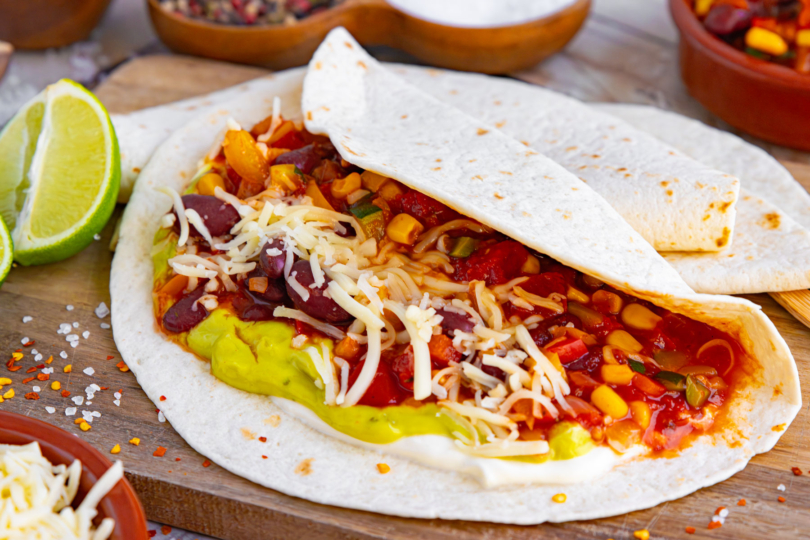 Vegetarische Fajitas