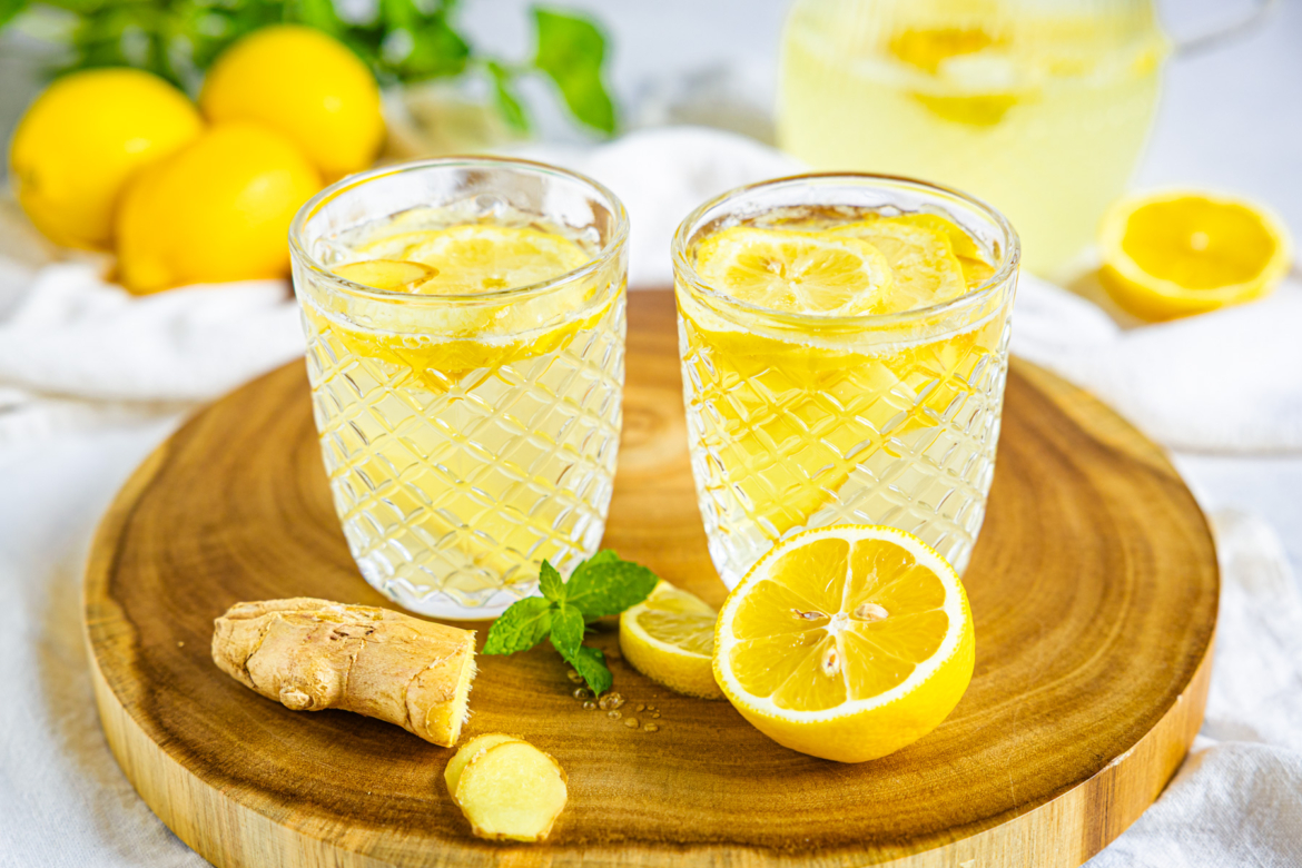 Zitronen-Ingwer-Limonade