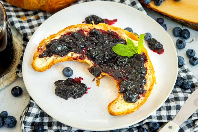 Blaubeermarmelade selber machen nah