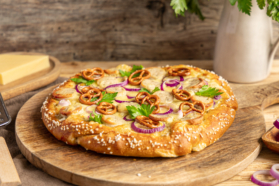 Brezelpizza
