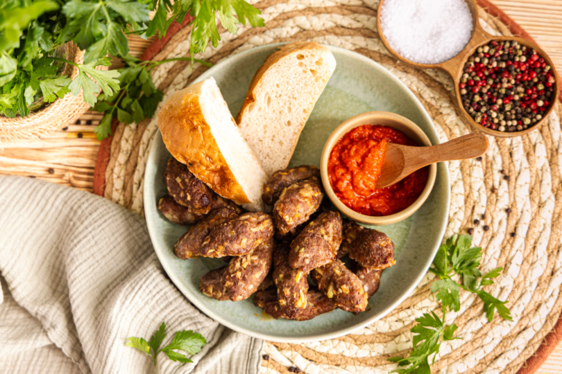 Cevapcici in der Heißluftfritteuse