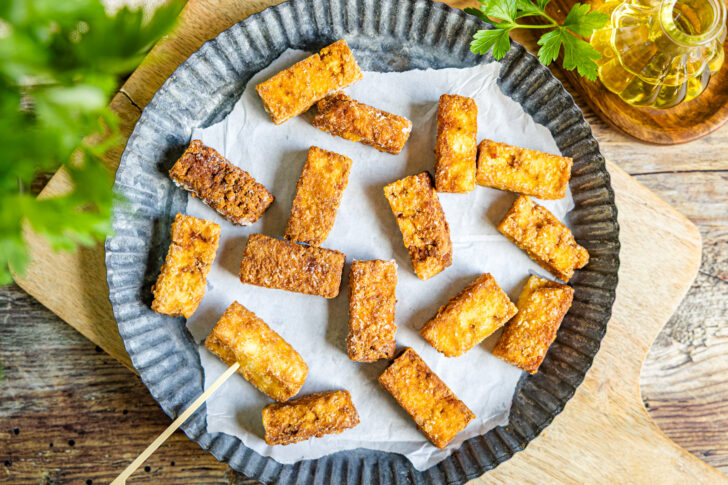 Frittierter Tofu