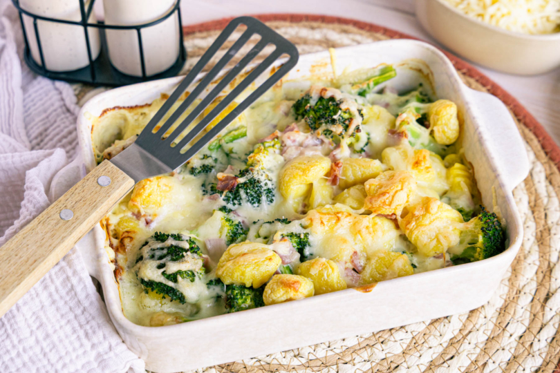 Gnocchi-Brokkoli-Auflauf
