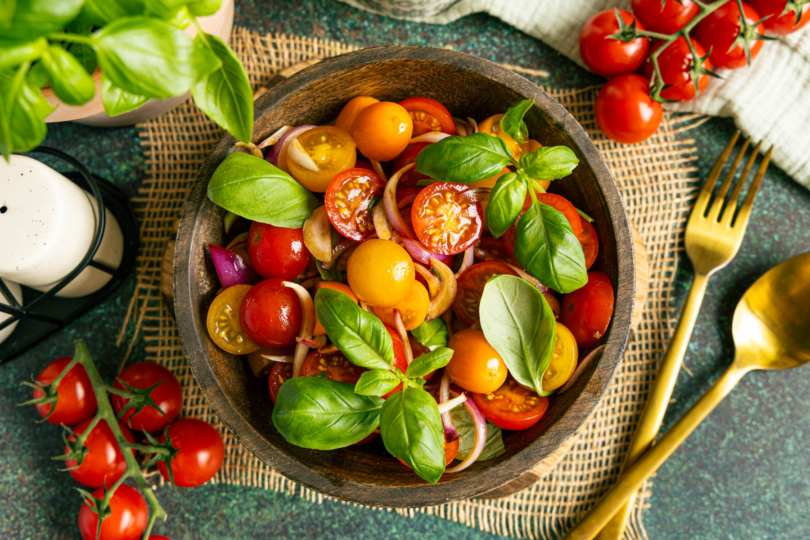 Italienischer Tomatensalat