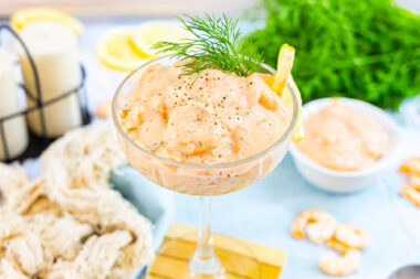 Klassischer Krabbencocktail
