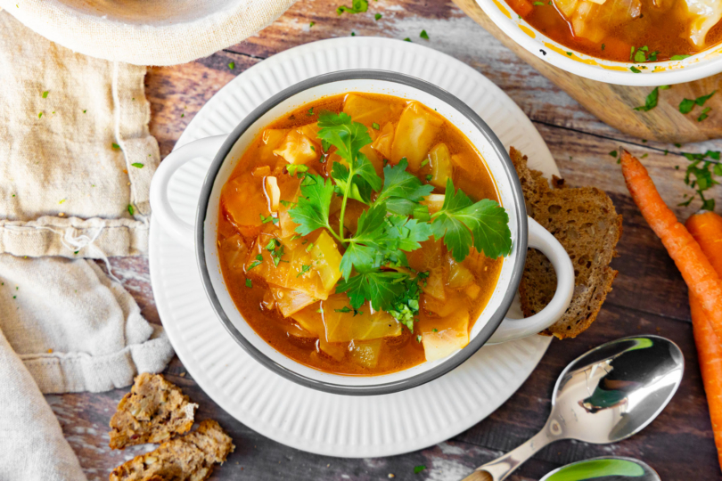 Kohlsuppe zum Abnehmen
