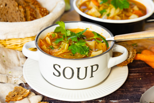 Kohlsuppe zum Abnehmen