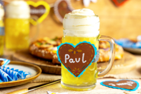 Maßkrug Markierer zum Oktoberfest basteln