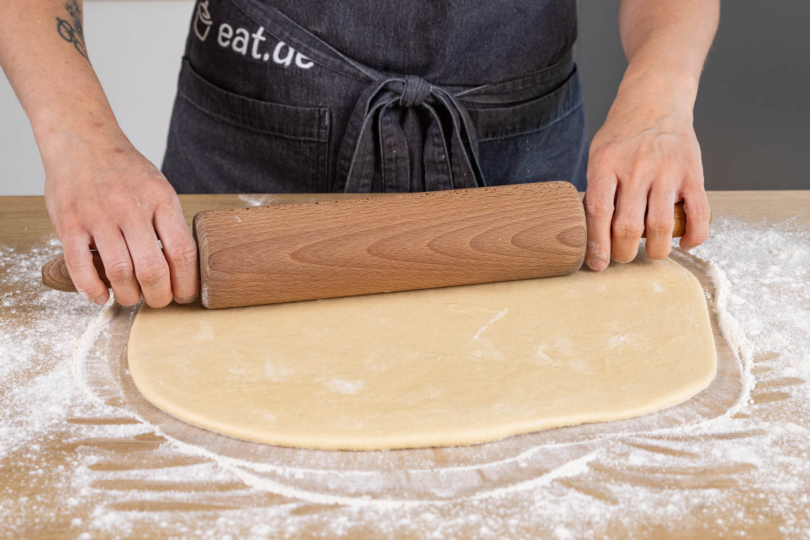 Teig ausrollen