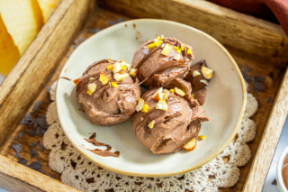Nutella Eis selber machen nah