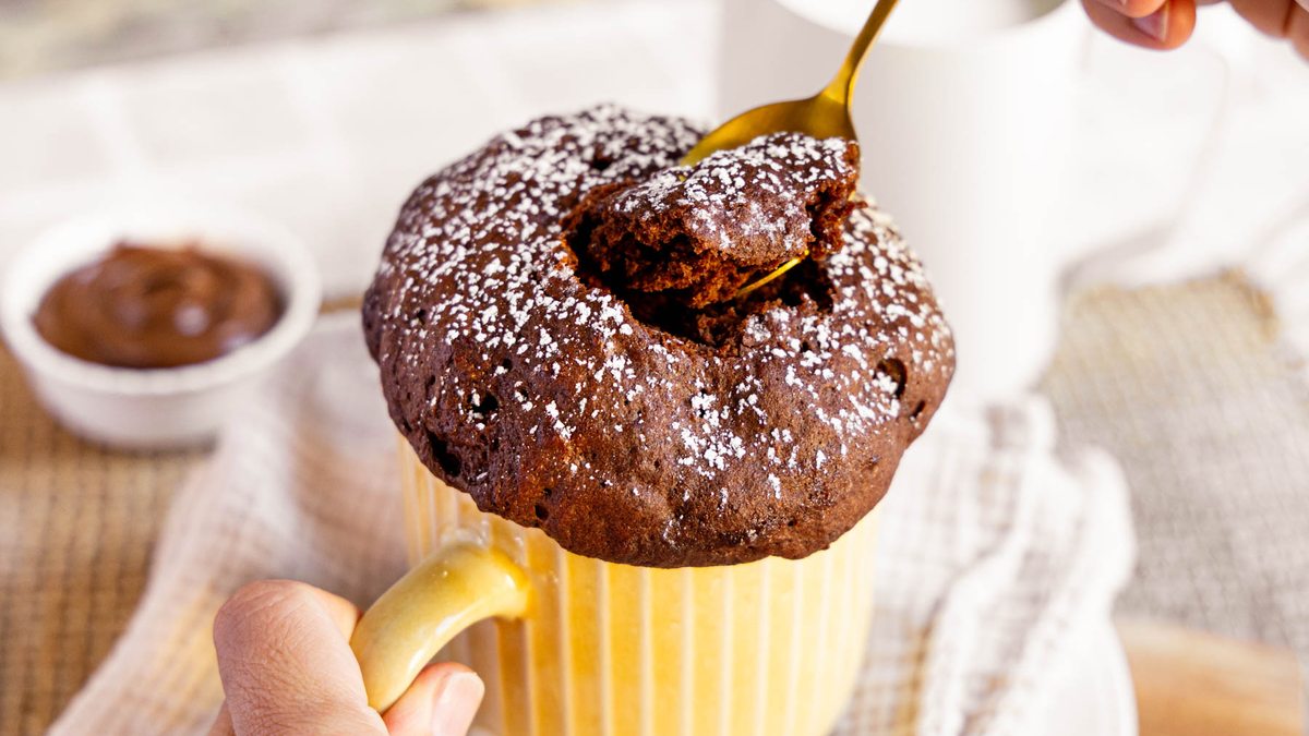 Nutella Tassenkuchen ohne Ei