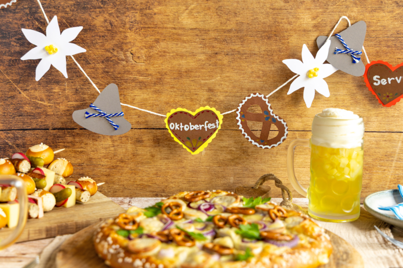 Oktoberfest Girlande selber machen