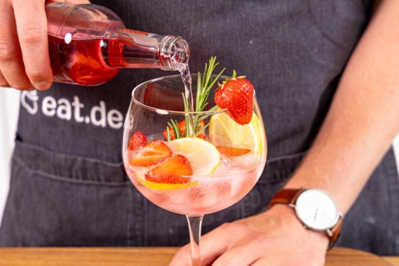 mit Wild Berry auffüllen