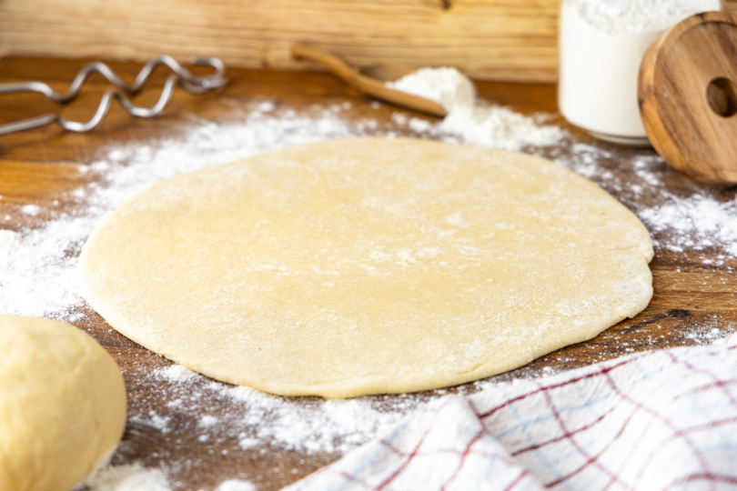 Pizzateig ohne Gehenlassen