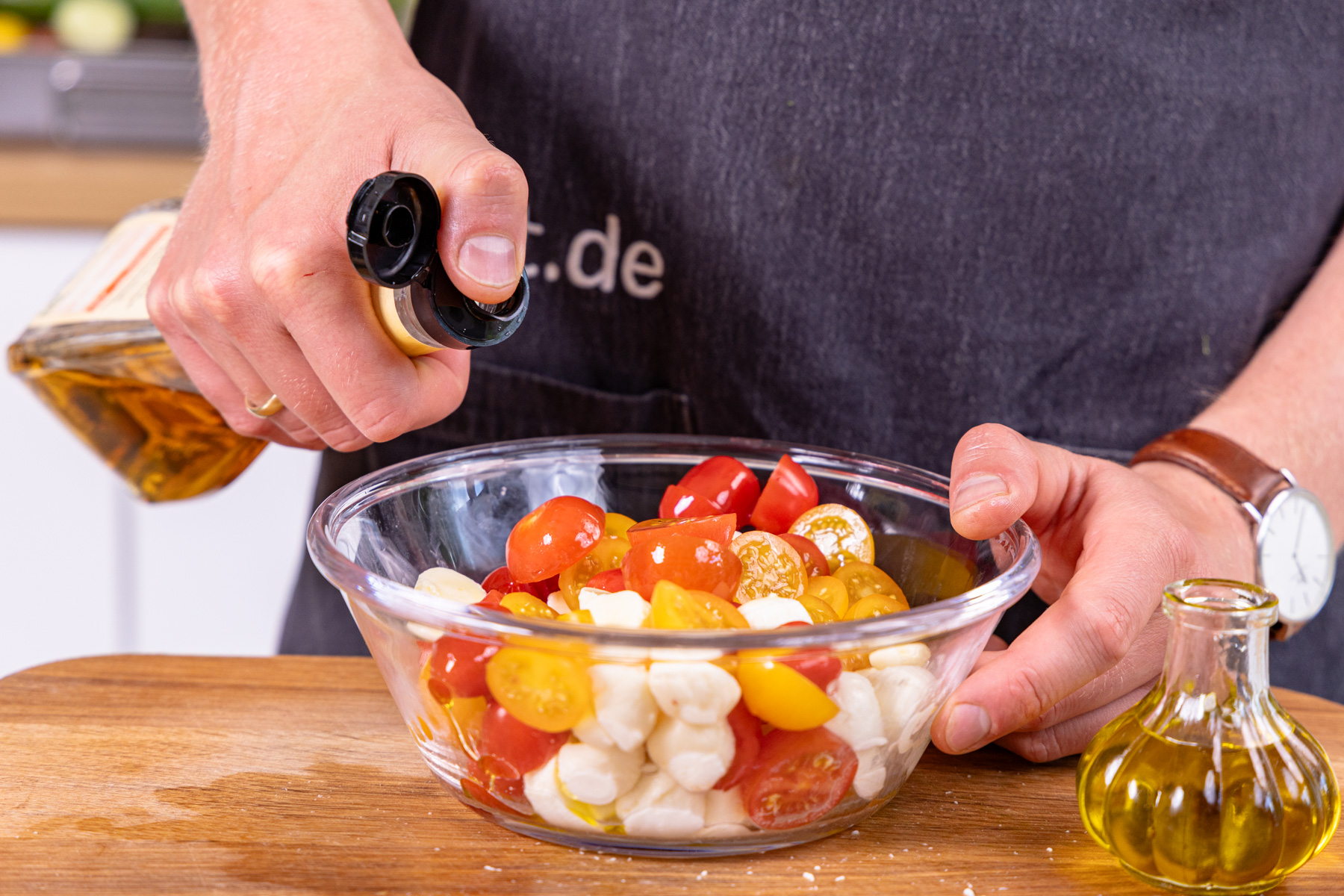 Tomate-Mozzarella-Salat Tomate-Mozzarella-Salat