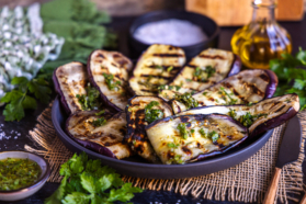 Aubergine grillen mit leckerer Marinade