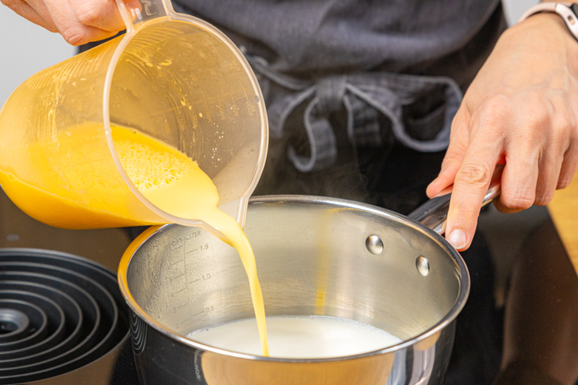 Pudding kochen