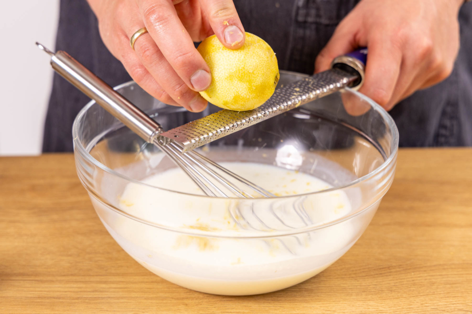 Buttermilch Zitronen Eis