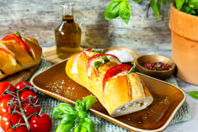 Fächerbaguette aus der Heißluftfritteuse