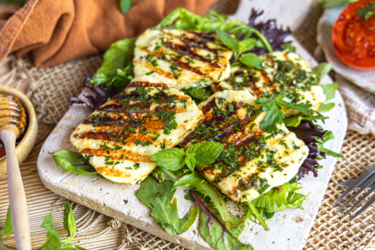 Halloumi Grillkäse perfekt zubereiten