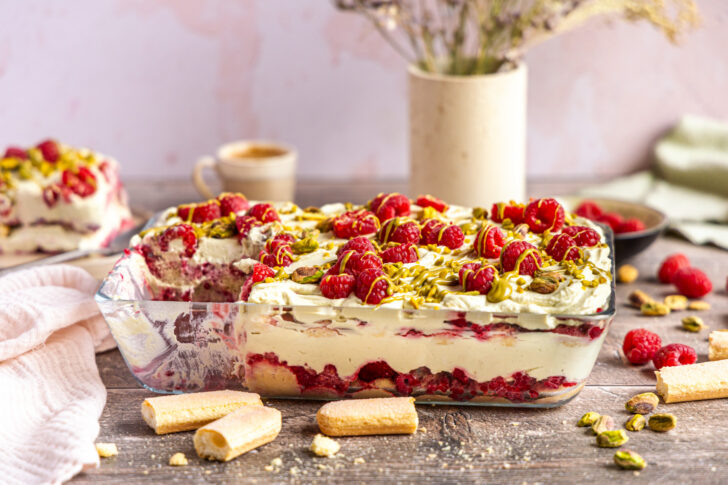Himbeer Pistazien Tiramisu