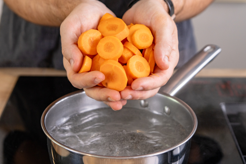 Möhren kochen