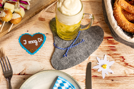 Untersetzer zum Oktoberfest basteln