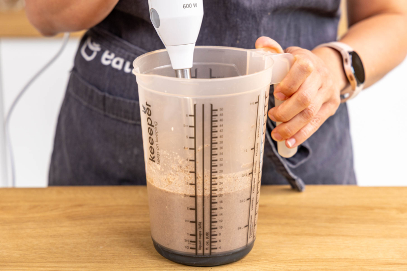 Milchshake pürieren
