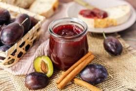 Pflaumenmarmelade nach Omas Rezept mit Zimt