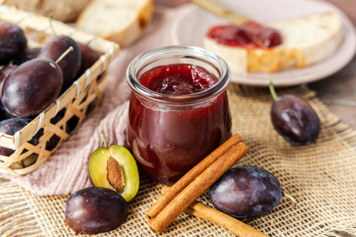 Pflaumenmarmelade nach Omas Rezept mit Zimt