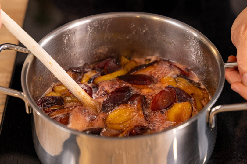 Pflaumen kochen