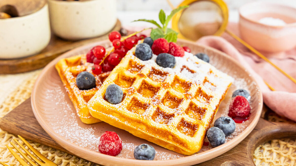 High-Protein Waffeln Rezept