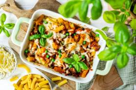 Rigatoni al forno wie beim Italiener
