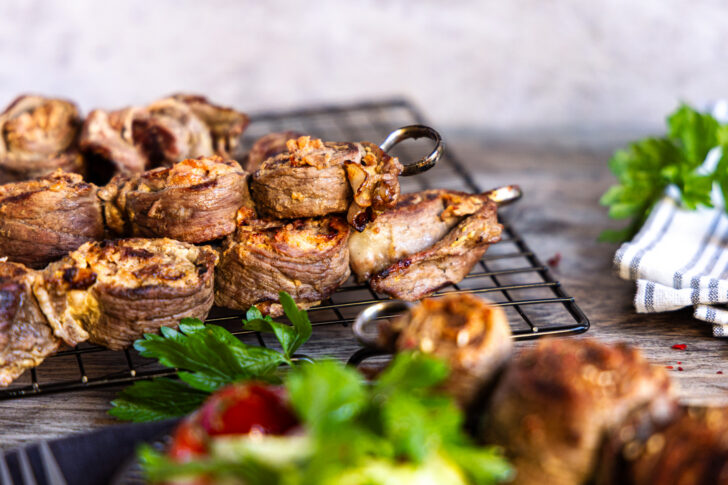 Rouladenspieße vom Grill