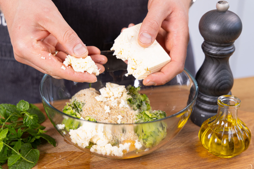 Feta bröseln