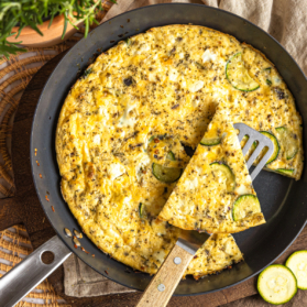 Schnelle Zucchini-Frittata aus dem Ofen