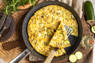Schnelle Zucchini-Frittata aus dem Ofen