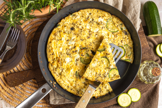 Schnelle Zucchini-Frittata aus dem Ofen