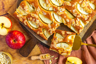 Bratapfelkuchen: Landfrauen-Rezept vom Blech